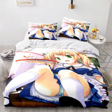 Japan Anime Maid Cosplay Bedding Sets Quilt Duvet Covers Bed Sheets - EBuycos
