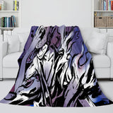 Japanese Cartoon ONE PIECE Throw Flannel Blanket Soft Cozy Bedding Use - EBuycos