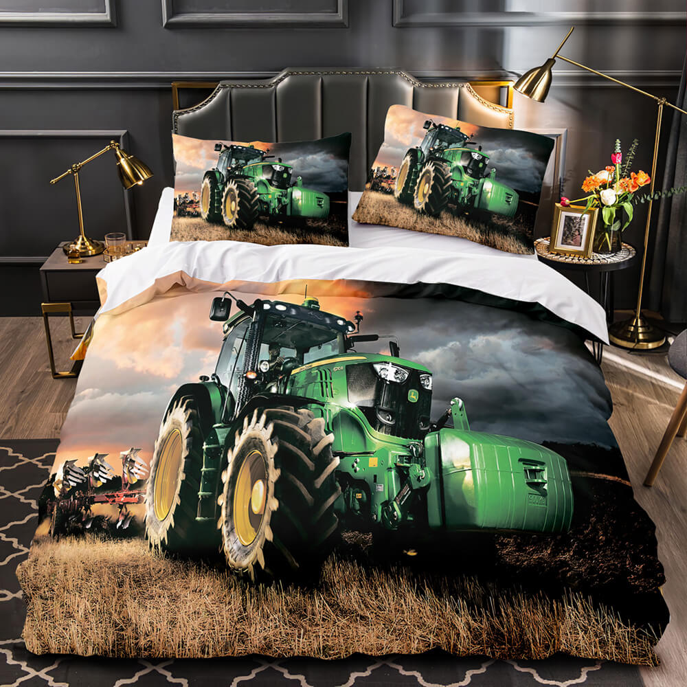 Jeep Pattern Bedding Set Duvet Cover Without Filler - EBuycos