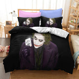 Joker Jack Napier Cosplay Bedding Set Duvet Cover Halloween Bed Sheets - EBuycos