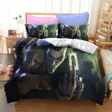 Joker Jack Napier Cosplay Bedding Set Duvet Cover Halloween Bed Sheets - EBuycos
