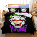 Joker Jack Napier Cosplay Bedding Set Duvet Cover Halloween Bed Sheets - EBuycos