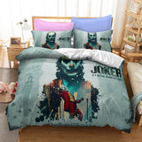 Joker Jack Napier Cosplay Bedding Set Duvet Cover Halloween Bed Sheets - EBuycos