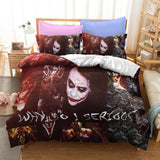 Joker Jack Napier Cosplay Bedding Set Quilt Duvet Cover Bed Sheets Sets - EBuycos