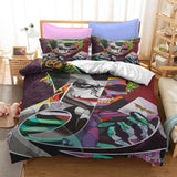 Joker Jack Napier Cosplay Bedding Set Quilt Duvet Cover Bed Sheets Sets - EBuycos