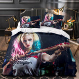 Joker Suicide Squad Harley Quinn Bedding Set Quilt Duvet Cover Sets - EBuycos