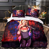 Joker Suicide Squad Harley Quinn Bedding Set Quilt Duvet Cover Sets - EBuycos