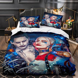 Joker Suicide Squad Harley Quinn Bedding Set Quilt Duvet Cover Sets - EBuycos