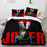 Joker Why So Serious Comforter Bedding Set Duvet Covers Bed Sheets - EBuycos