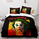 Joker Why So Serious Comforter Bedding Set Duvet Covers Bed Sheets - EBuycos