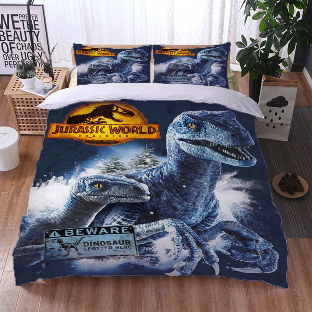 Jurassic World Dominion Bedding Set Duvet Cover