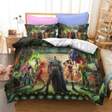 Justice League Batman Superman Bedding Set Duvet Cover Bed Sheets Sets - EBuycos