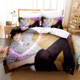 Justin Bieber Cosplay Bedding Set Duvet Cover Comforter Bed Sheets - EBuycos