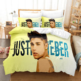 Justin Bieber Cosplay Bedding Set Duvet Cover Comforter Bed Sheets - EBuycos