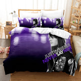 Justin Bieber Cosplay Bedding Set Duvet Cover Comforter Bed Sheets - EBuycos