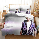 Justin Bieber Cosplay Bedding Set Duvet Cover Comforter Bed Sheets - EBuycos