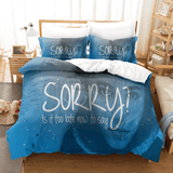 Justin Bieber Cosplay Bedding Set Duvet Cover Comforter Bed Sheets - EBuycos