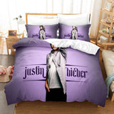 Justin Bieber Cosplay Bedding Set Duvet Cover Comforter Bed Sheets - EBuycos
