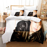 Justin Bieber Cosplay Bedding Set Duvet Cover Comforter Bed Sheets - EBuycos
