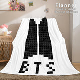 Kpop BTS Butter Bangtan Boys Cosplay Flannel Blanket Bedding Sets - EBuycos