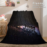 Kpop BTS Butter Bangtan Boys Cosplay Flannel Blanket Bedding Sets - EBuycos