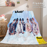 Kpop BTS Butter Bangtan Boys Cosplay Flannel Blanket Bedding Sets - EBuycos