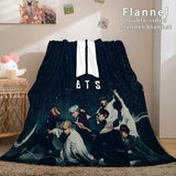 Kpop BTS Butter Bangtan Boys Cosplay Flannel Blanket Comforter Bed Sets - EBuycos