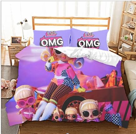 L.O.L Surprise Bedding Set Duvet Cover Without Filler - EBuycos