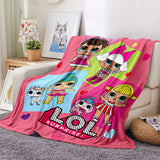 L.O.L Surprise Blanket Flannel Fleece Throw Blanket Room Decoration