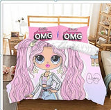 L.O.L Surprise Cosplay Bedding Set Duvet Cover Without Filler - EBuycos