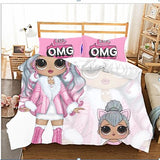 L.O.L Surprise Cosplay Bedding Set Duvet Cover Without Filler - EBuycos