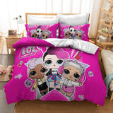 L.O.L Surprise Cosplay Bedding Set Duvet Cover Without Filler - EBuycos
