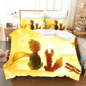 Le Petit Little Prince Cosplay Bedding Set Duvet Covers Bed Sheets - EBuycos