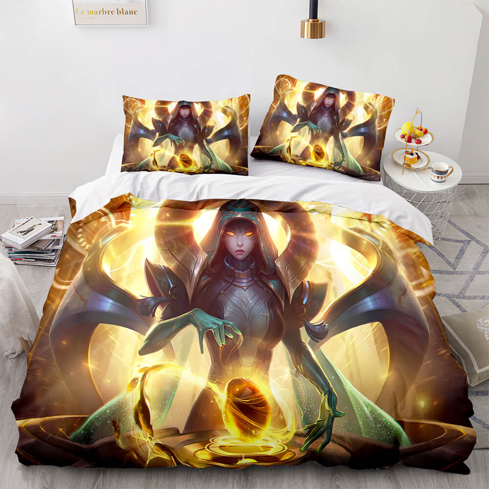 League of Legends Cosplay Bedding Sets Quilt Duvet Covers Bed Sheets - EBuycos
