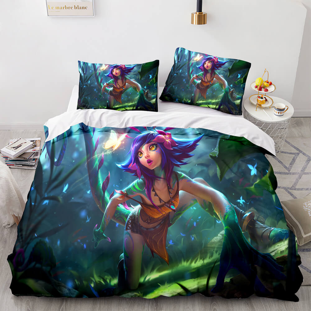 League of Legends Game Bedding Sets Quilt Duvet Covers Bed Sheets - EBuycos