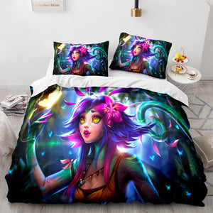 League of Legends Game Bedding Sets Quilt Duvet Covers Bed Sheets - EBuycos