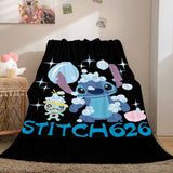 Lilo Stitch 2: Stitch Has A Glitch Flannel Fleece Throw Blanket Set - EBuycos
