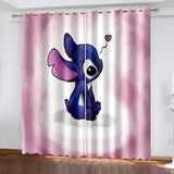 Lilo & Stitch Curtains Blackout Window Drapes