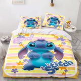 Lilo and Stitch Bedding Set Quilt Duvet Covers Kids Bed Sheets Sets - EBuycos