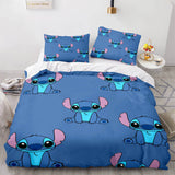 Lilo and Stitch Cosplay Bedding Set Quilt Duvet Covers Bed Sheets Sets - EBuycos
