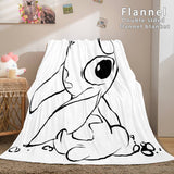 Lilo and Stitch Flannel Fleece Blanket - EBuycos