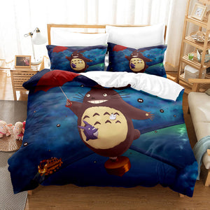MY NEIGHBOR TOTORO Cosplay Bedding Sets Duvet Covers Quilt Bed Sheets - EBuycos
