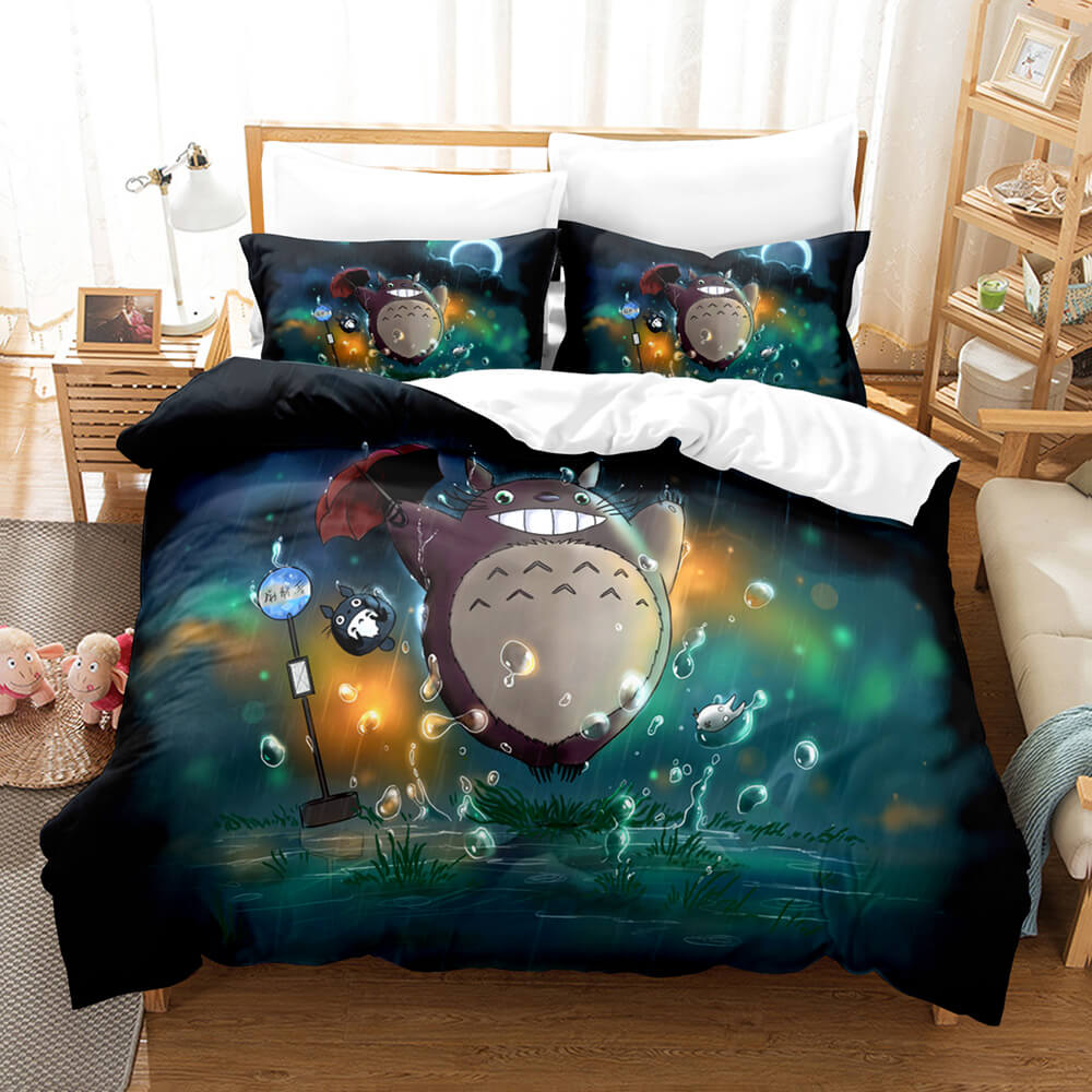 EBuycos My Neighbor Totoro Cosplay Bedding Sets Quilt Covers Without Filler 7 Twin