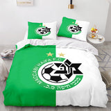 Maccabi Haifa F.C. Bedding Set Quilt Duvet Cover Throw Bedding Sets - EBuycos