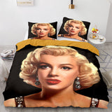 Marilyn Monroe Cosplay Bedding Sets Duvet Covers Comforter Bed Sheets - EBuycos