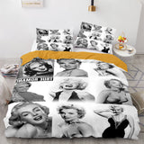 Marilyn Monroe Pattern Bedding Sets Quilt Covers