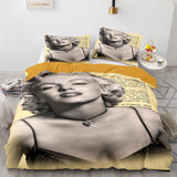 Marilyn Monroe Cosplay Bedding Sets Duvet Covers Comforter Bed Sheets - EBuycos