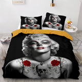 Marilyn Monroe Cosplay Bedding Sets Duvet Covers Comforter Bed Sheets - EBuycos