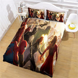 Marvel Avengers Bedding Set Quilt Cosplay Quilt Cover Without Filler