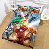 Marvel Avengers Bedding Set Quilt Cosplay Quilt Cover Without Filler
